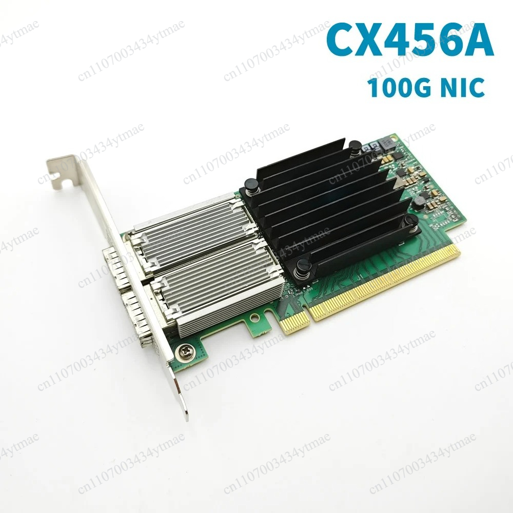 100Gbe Qsfp28 Network Card - MCX456A-ECAT CX456A 100GbE 네트워크 카드 QSFP28