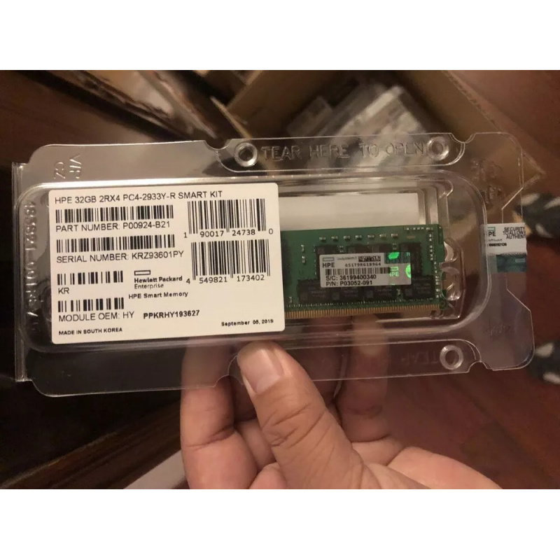 HP P00924-B21 32GB 2RX4 DDR4 P - 32Gb 2Rx4 Pc4 2933Y 리뷰 및 가격